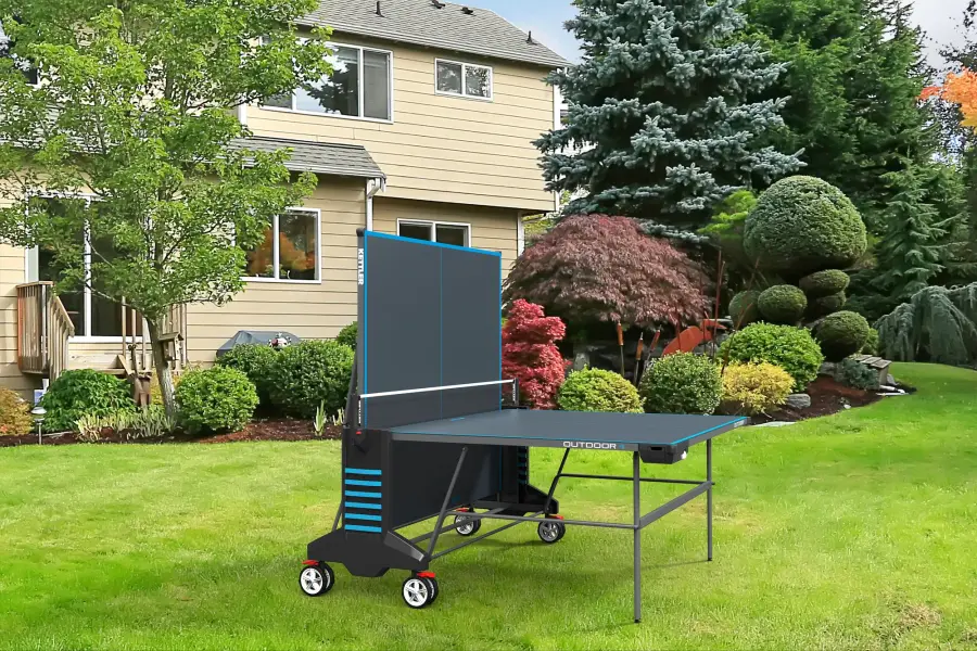 KETTLER OUTDOOR 4 Table Tennis Table - 2-Player Bundle - Image 5