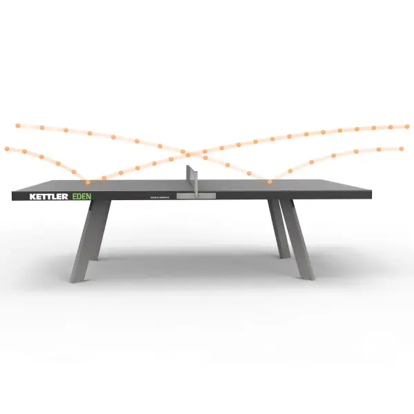 Eden Outdoor Stationary Table Tennis Table - Image 3