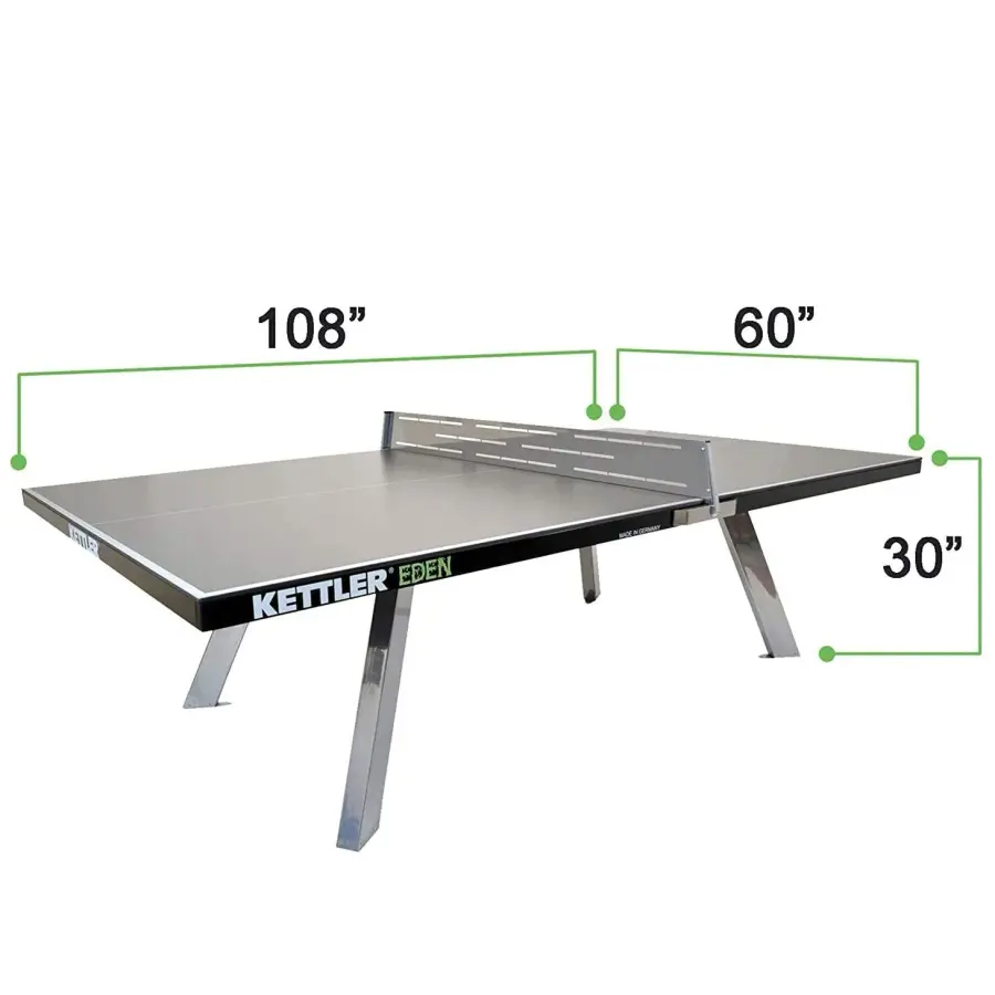 Eden Outdoor Stationary Table Tennis Table - Image 4