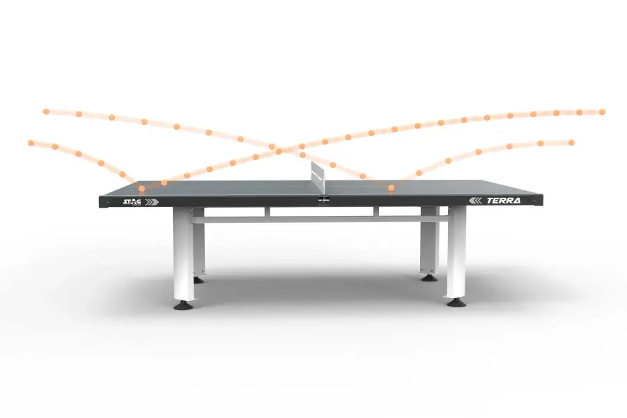 Terra Outdoor Stationary Table Tennis Table - Image 4