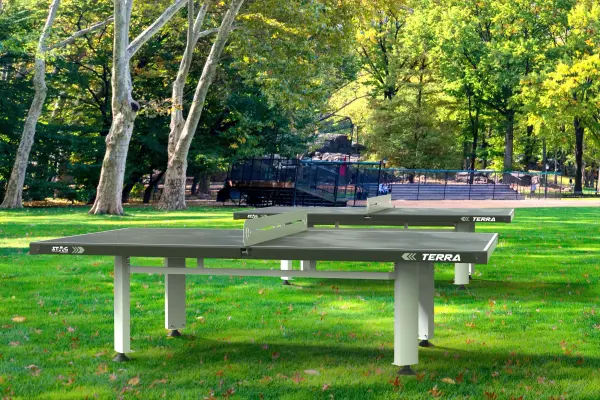 Terra Outdoor Stationary Table Tennis Table - Image 5