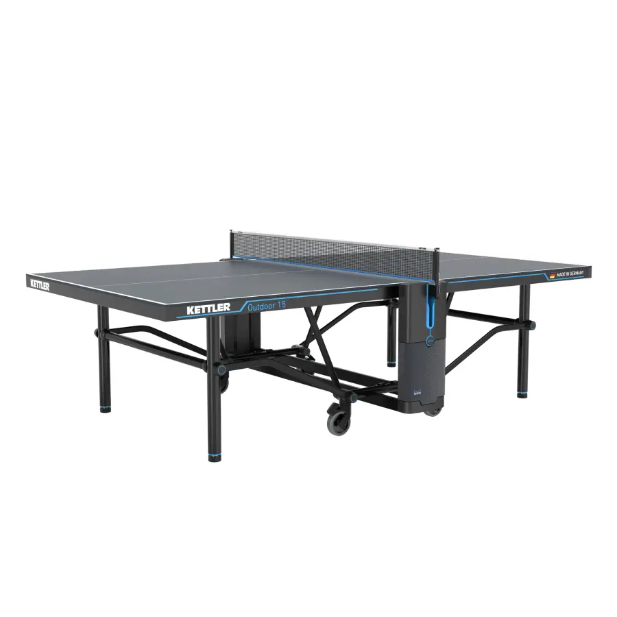 KETTLER OUTDOOR 15 Table Tennis Table 4-Player Bundle - Image 1