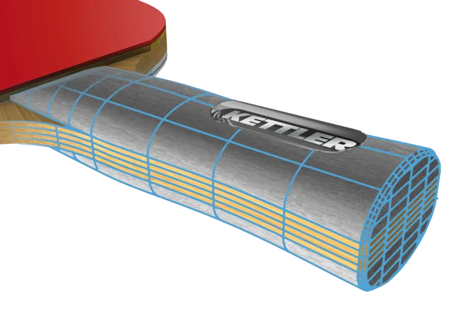 GT65 2-Player Table Tennis Racket Set - Image 5