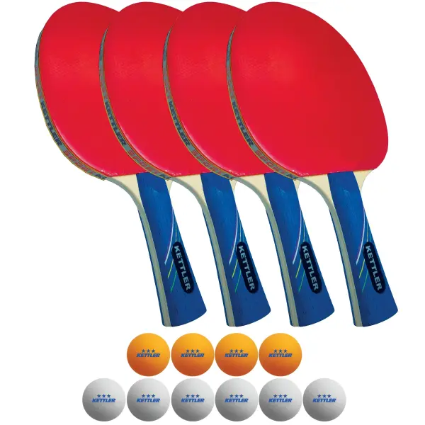 The GTX-85 offers exceptional versatility with performance rubber, ergonomic handles, and vibration-absorbing foam core. Ideal for home use from beginners to professionals, with balanced speed, spin, and control ratings.