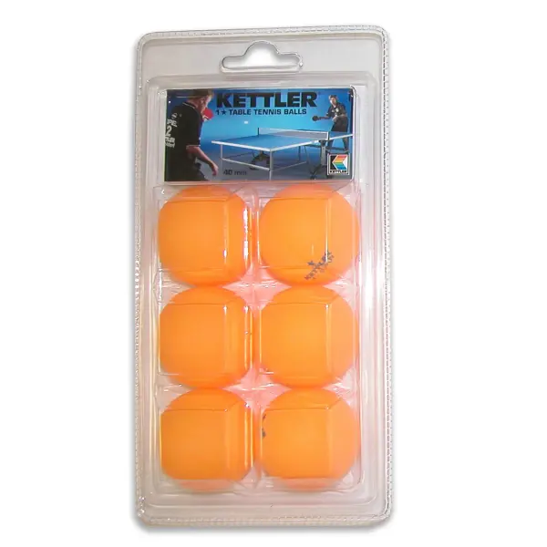 1-Star Table Tennis Balls - 6 Pack - Image 3
