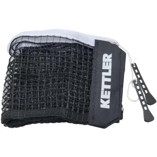 High-quality 70-inch nylon mesh replacement net designed for quick installation on existing KETTLER table tennis posts. Durable construction ensures long-lasting play for recreational and competitive use.