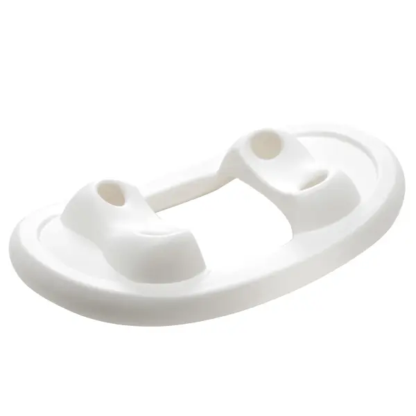 Durable plastic rocking base that converts Rody and Gyffy hopping animals into peaceful rocking toys. Easy installation with dedicated foot holes. Perfect for toddlers and young children seeking calmer play.