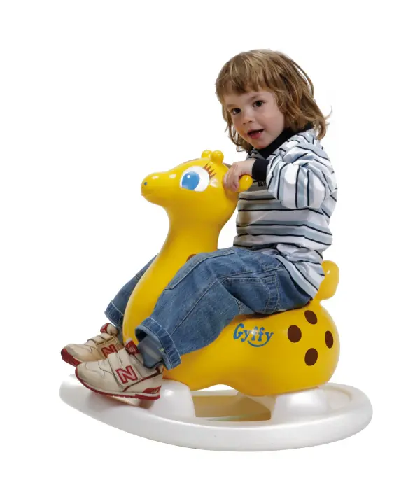 Gyffy The Giraffe Bounce Toy With Pump - Image 4