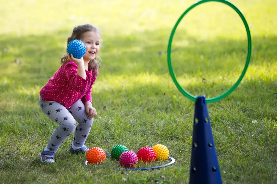 Gymnic Easy Grip Sensory Ball Set - 6 Multicolored Balls - Image 4