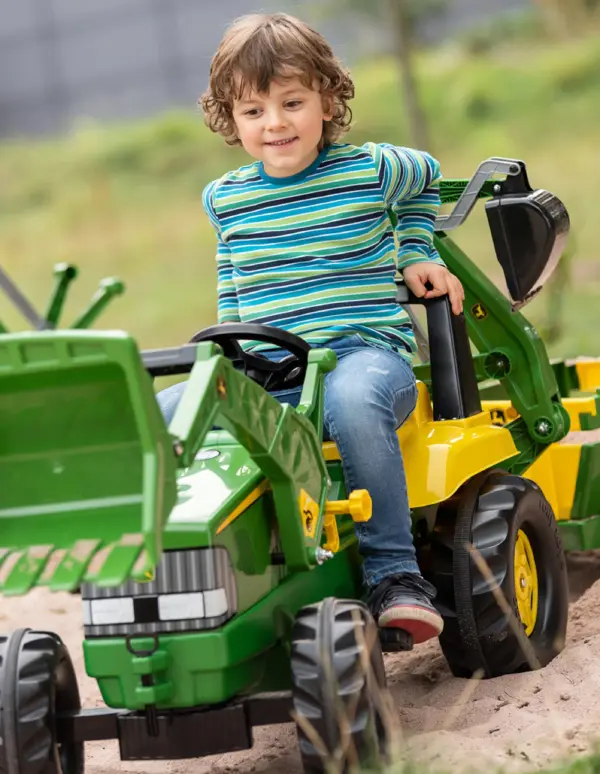 John Deere Pedal Loader with Backhoe - Image 3