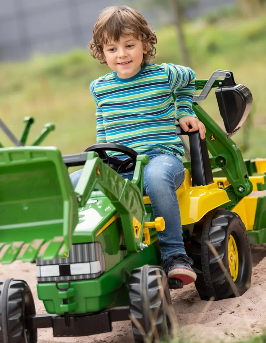 John Deere Pedal Loader with Backhoe - Image 3
