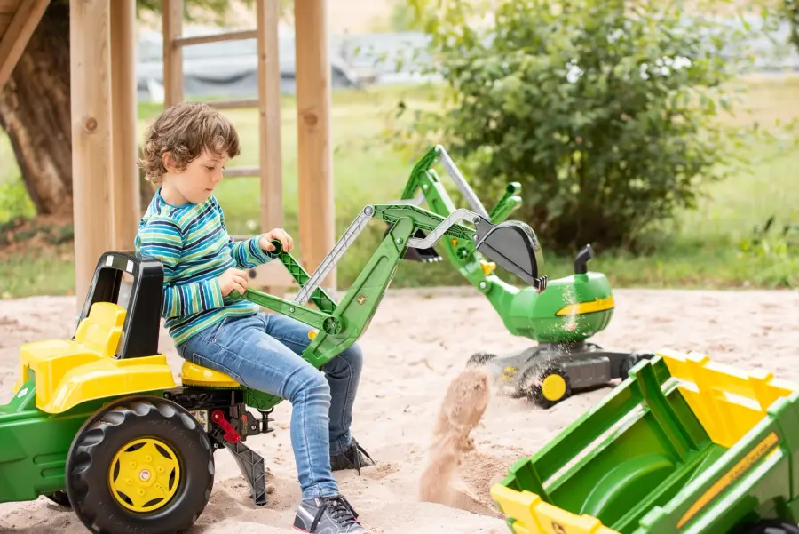 John Deere Pedal Loader with Backhoe - Image 5