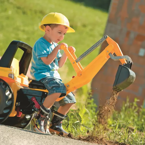 CAT Front Loader With Backhoe Pedal Tractor - Image 3