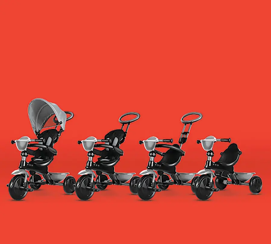 KETTLER Happy Navigator 4-in-1 Tricycle - Image 8