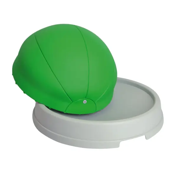 Multi-functional inflatable half ball with hard base designed for balance, coordination, and flexibility training. Adjustable stability levels make it suitable for both fitness enthusiasts and post-injury rehabilitation.