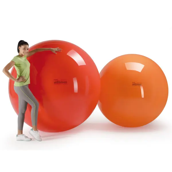 The Gymnic Megaball is a massive 72-inch exercise ball perfect for group fitness, choreographed performances, and creative events. Made in Italy with exceptional quality, it creates visual impact while fostering teamwork.