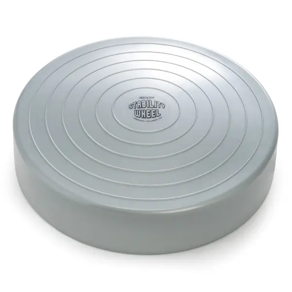 The Gymnic Stability Wheel is a versatile proprioception board designed for balance training, rehabilitation, and athletic conditioning. Adjustable inflation allows customization for different skill levels.