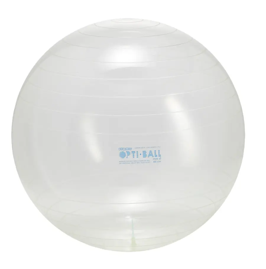 Gymnic Opti Ball 75cm Transparent Exercise Ball - Image 4