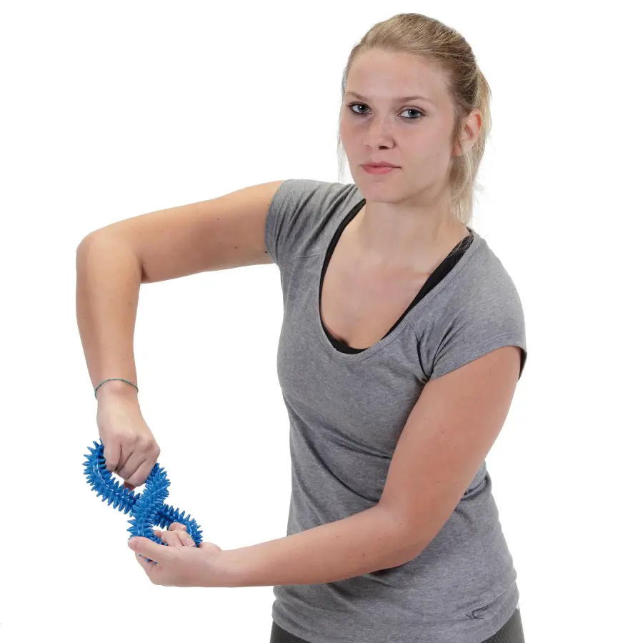 Gymnic Aku Tactile Sensory Ring - Blue - Image 8