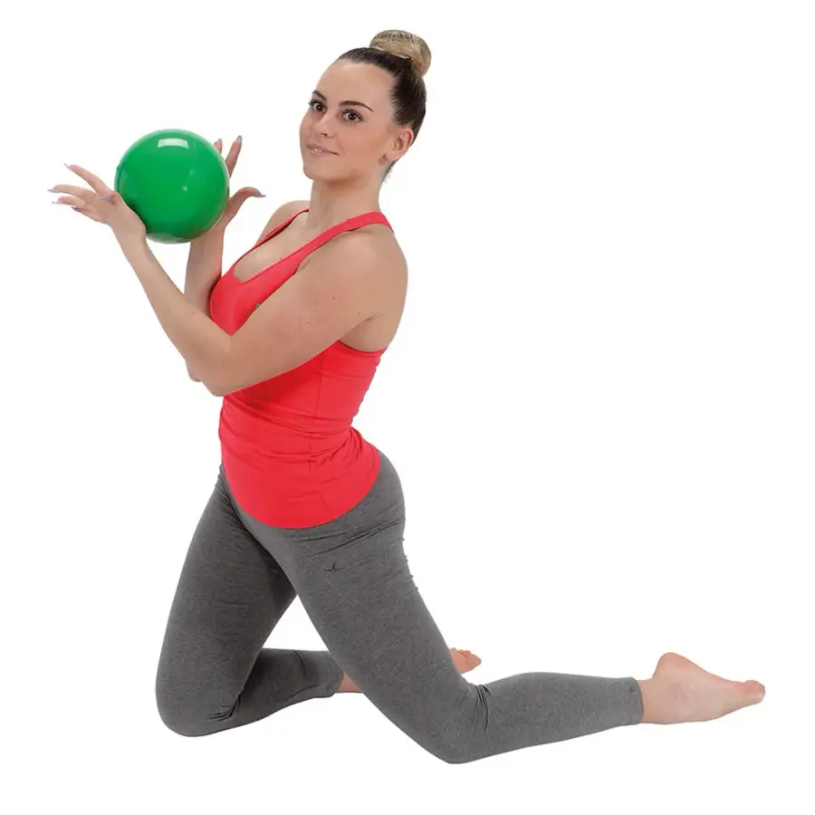 Gymnic Ritmic Ball 280g - Blue - Image 3