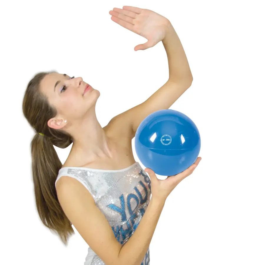 Gymnic Ritmic Ball 280g - Blue - Image 4