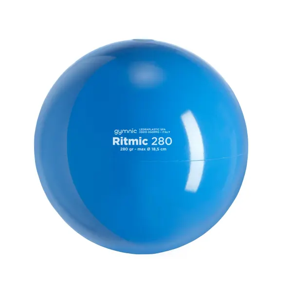 Gymnic Ritmic Ball 280g - Blue - Image 8