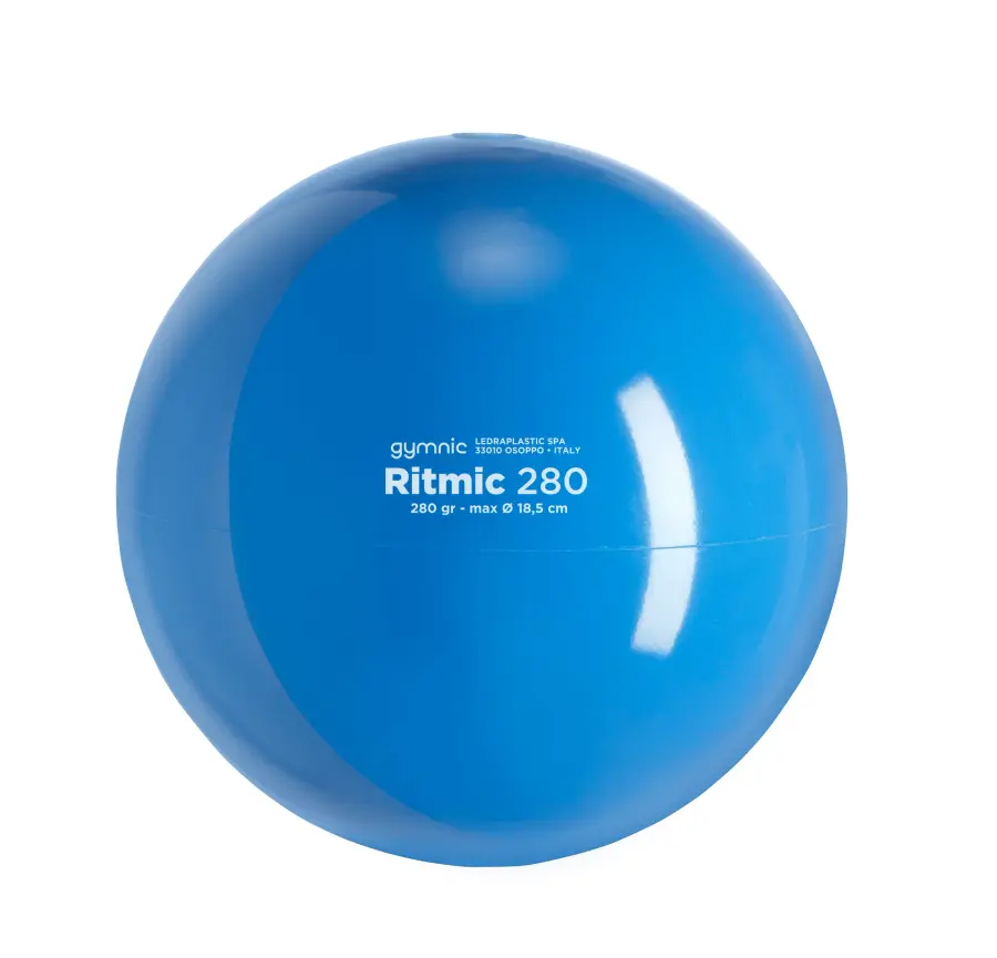 Gymnic Ritmic Ball 280g - Blue - Image 8