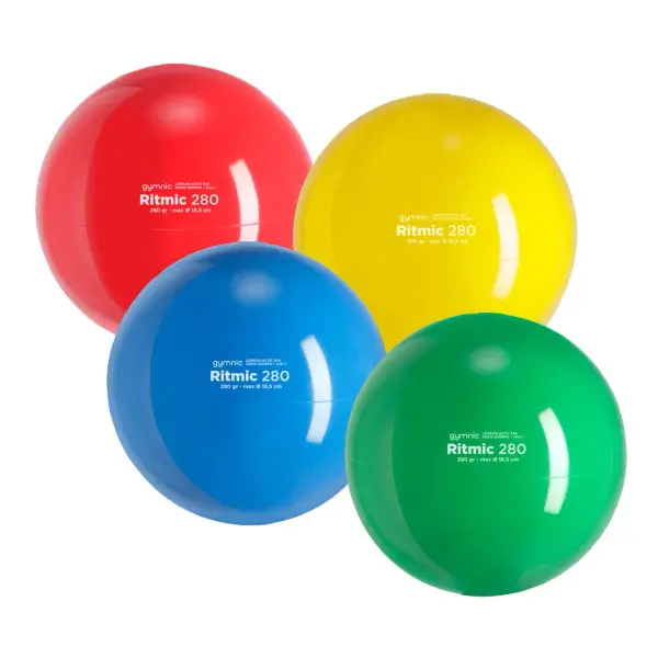 Gymnic Ritmic Ball 280g - Blue - Image 9