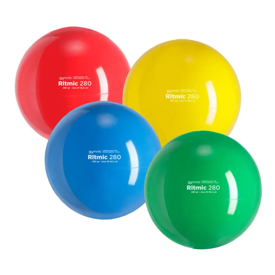 Gymnic Ritmic Ball 280g - Blue - Image 9