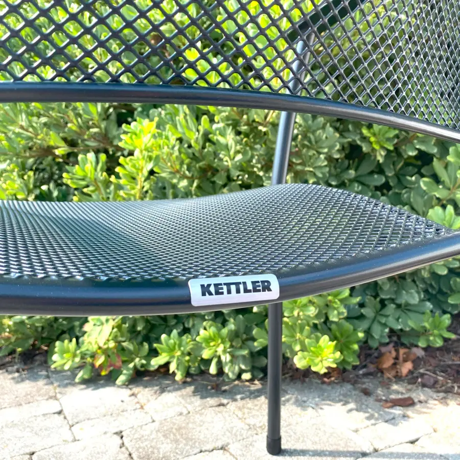 Caredo Wrought Iron Stackable Arm Chair - Image 6