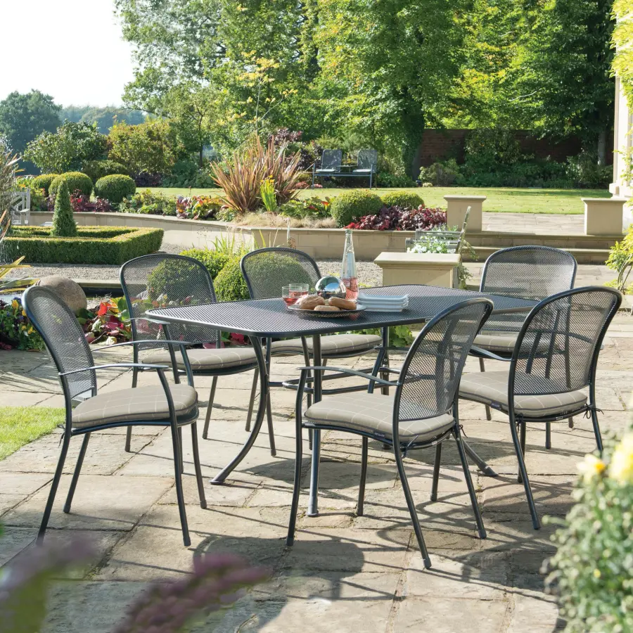 Caredo 7-Piece Outdoor Dining Set - Image 1