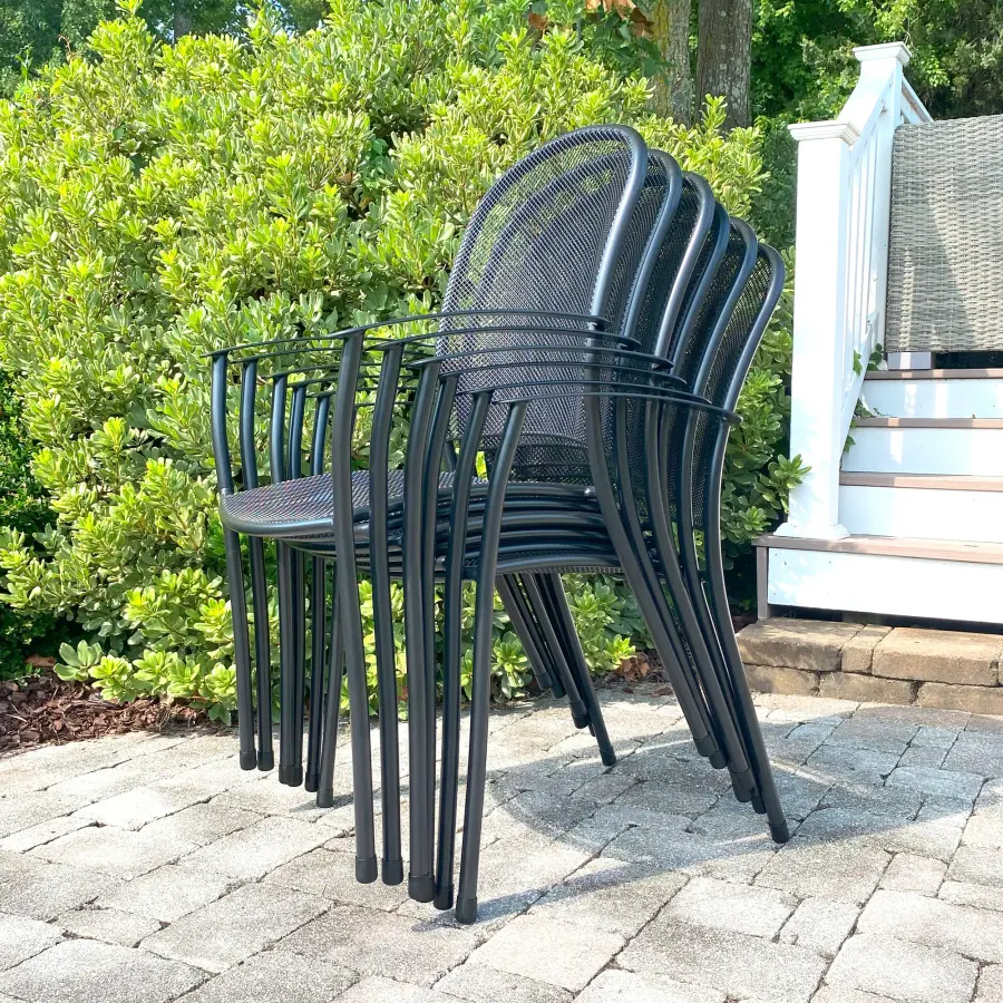 Caredo 7-Piece Outdoor Dining Set - Image 2