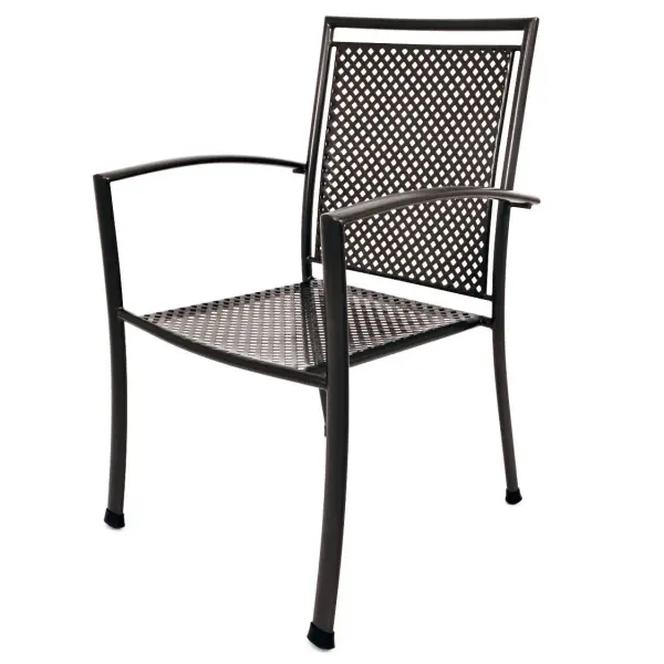 Reno 7-Piece Wrought Iron Outdoor Dining Set - Image 10