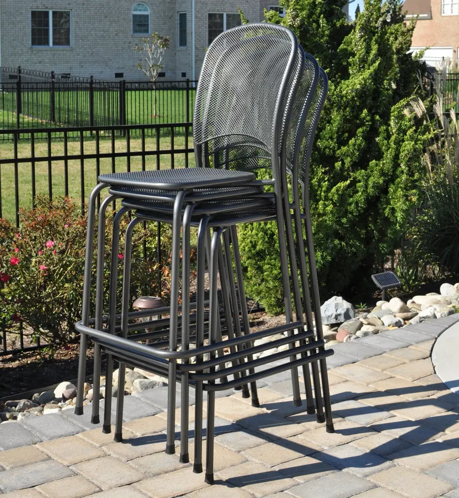 Carlo Stackable Bar Chair - Image 4