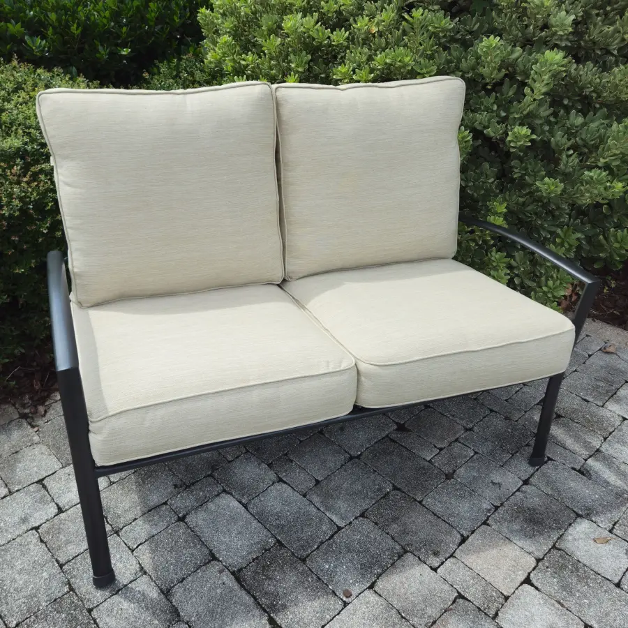 Reno Deep Seating Loveseat with Cushions - Image 1
