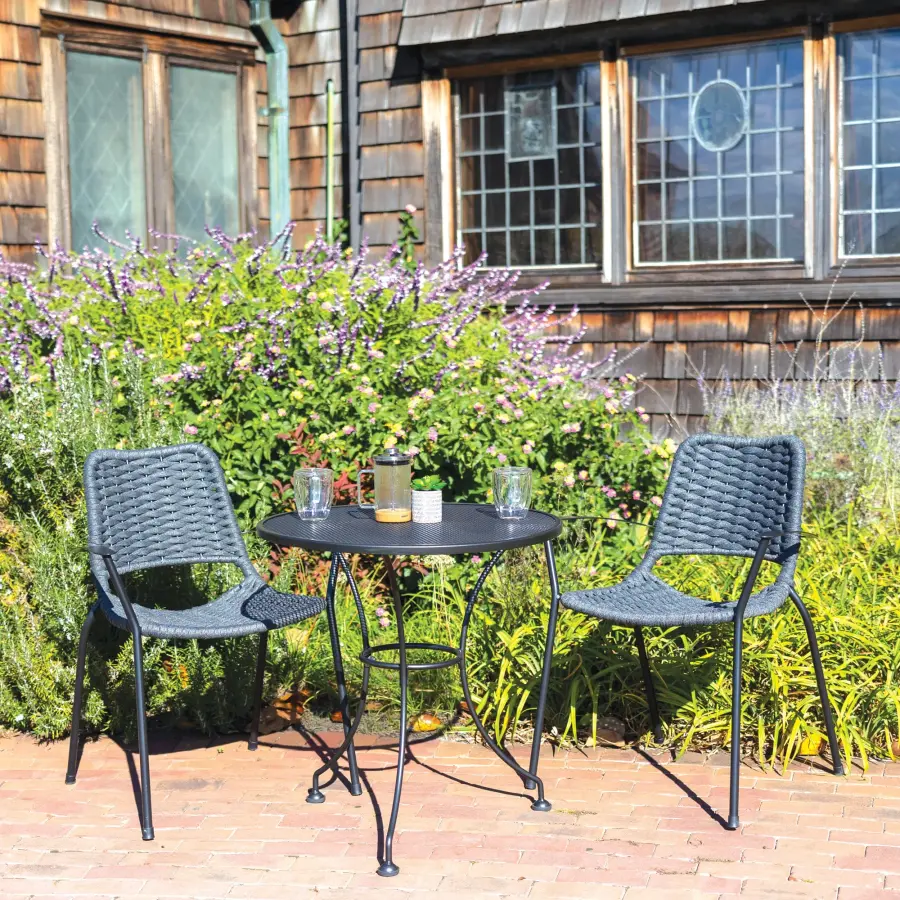 Metro Rope Stackable Arm Chair - Image 4