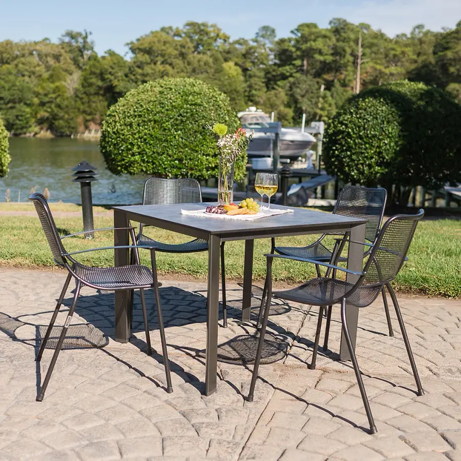 Metro 5-Piece Outdoor Dining Set - Image 1