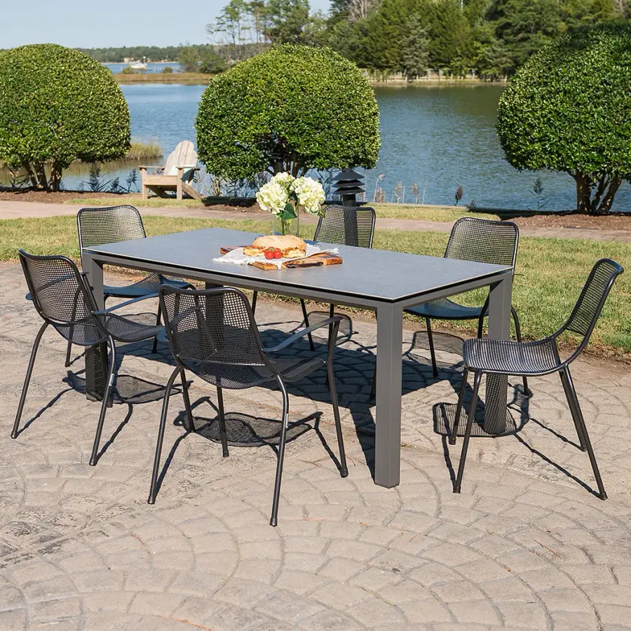 Metro Armless Stacking Chair - Image 5