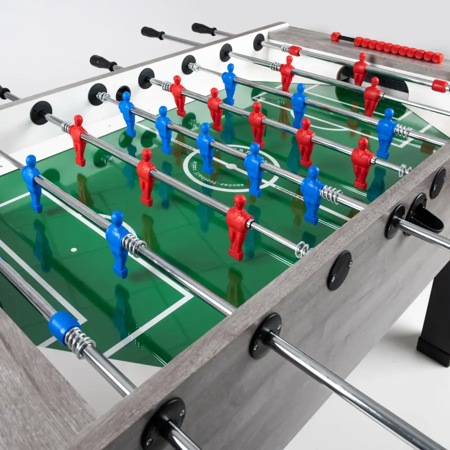 Garlando G-500 Grey Indoor Foosball Table - Image 2