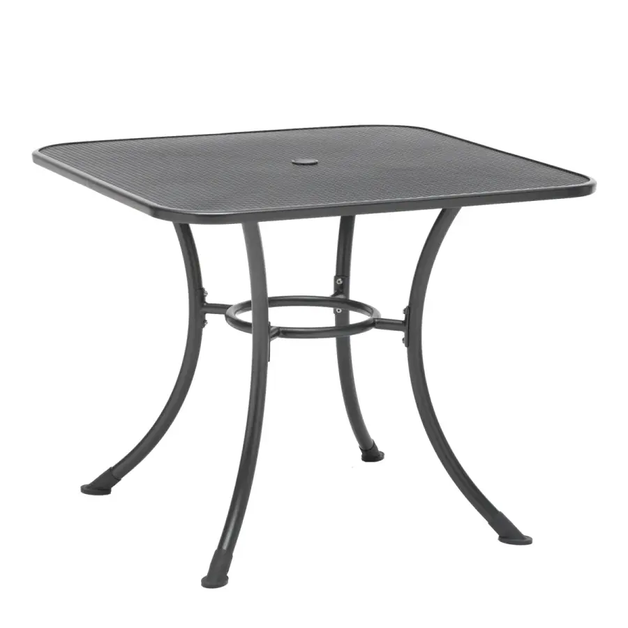 36-Inch Square Mesh Top Outdoor Table - Image 1