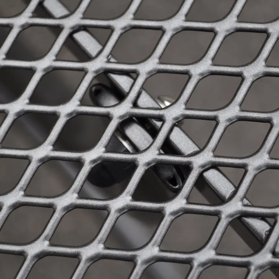 36-Inch Square Mesh Top Outdoor Table - Image 6