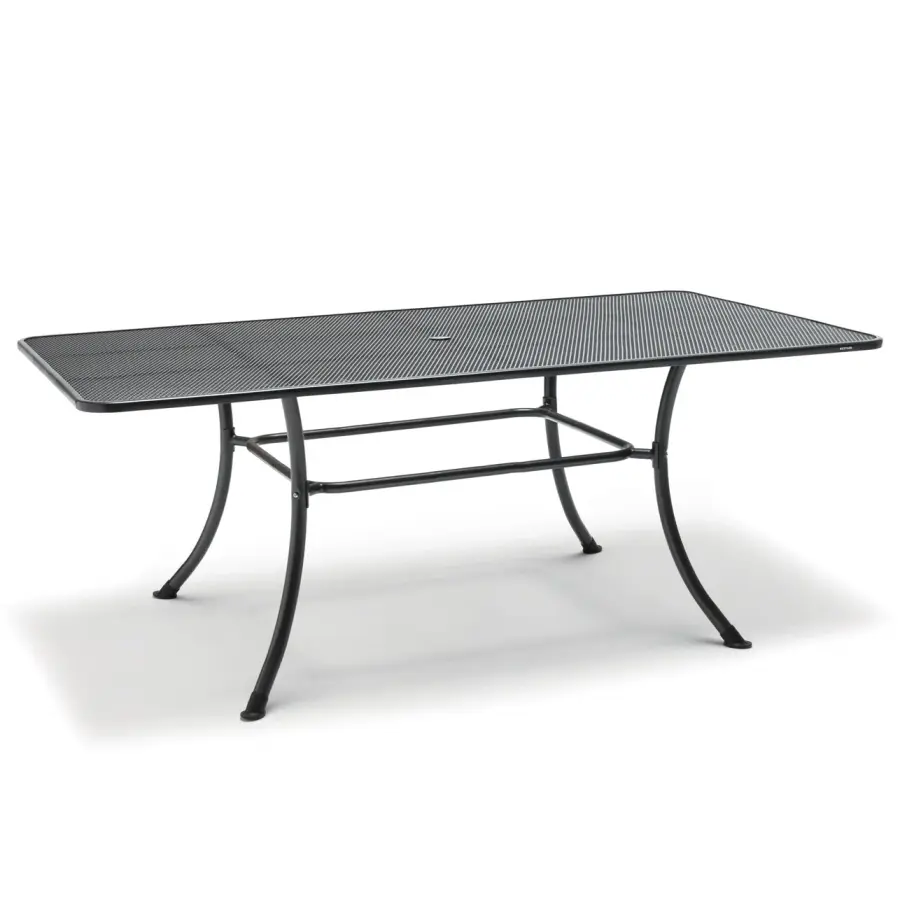 57x35-inch Mesh Dining Table - Image 1