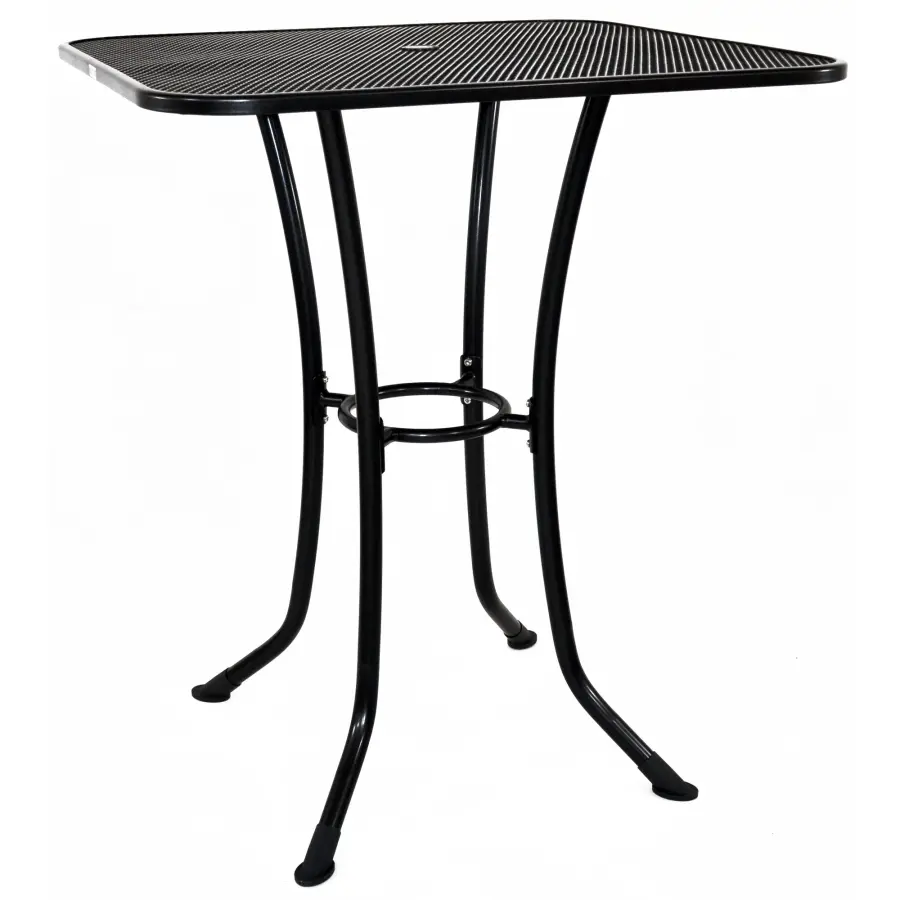 36-Inch Square Mesh Bar Table - Image 1