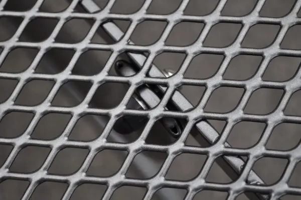 36-Inch Square Mesh Bar Table - Image 6