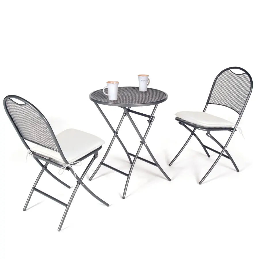 Cafe Napoli 3-Piece Outdoor Bistro Set - Image 2