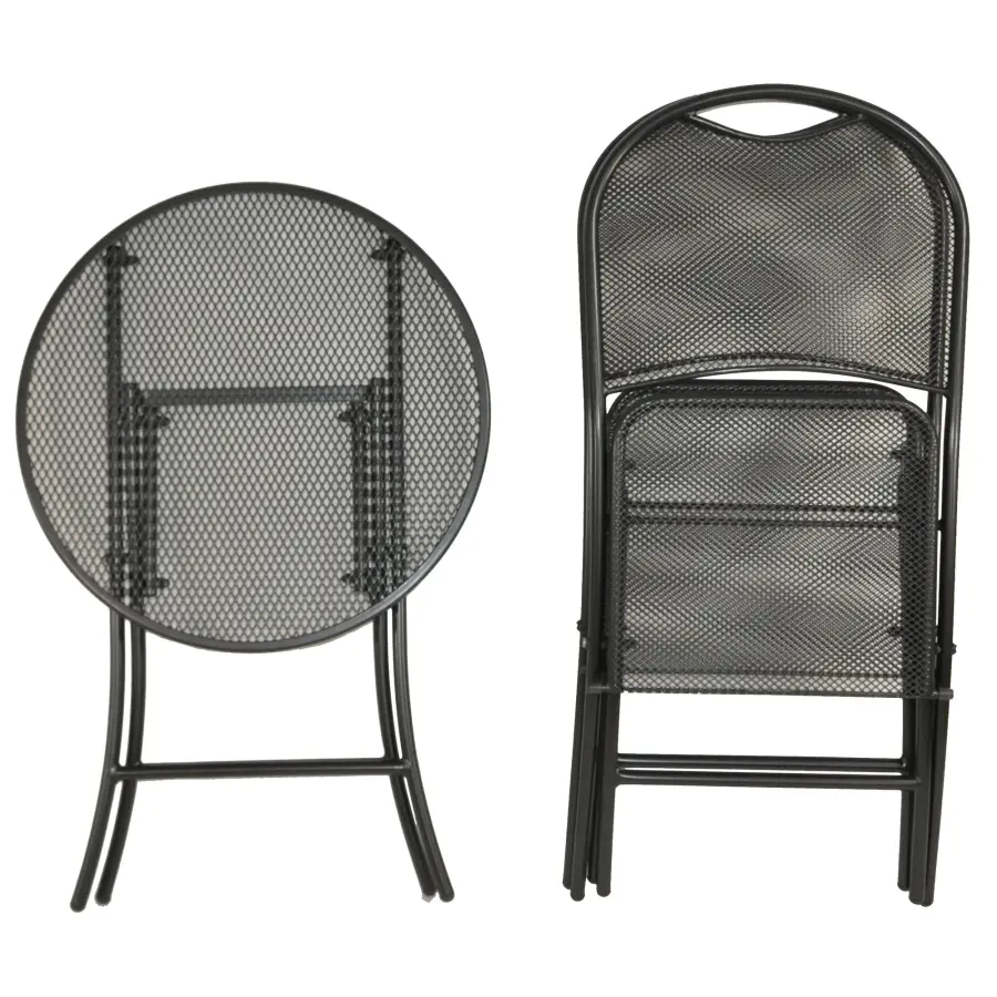 Cafe Napoli 3-Piece Outdoor Bistro Set - Image 4