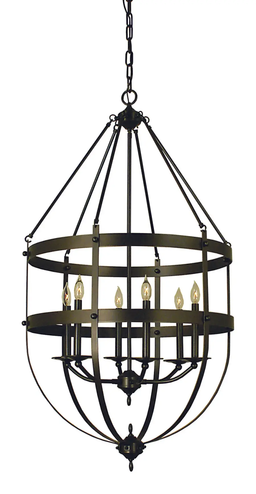 Hannover 6-Light Foyer Chandelier - Image 1