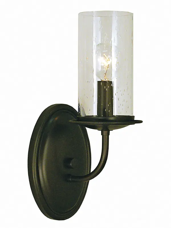 Compass 1-Light Wall Sconce in Mahogany Bronze