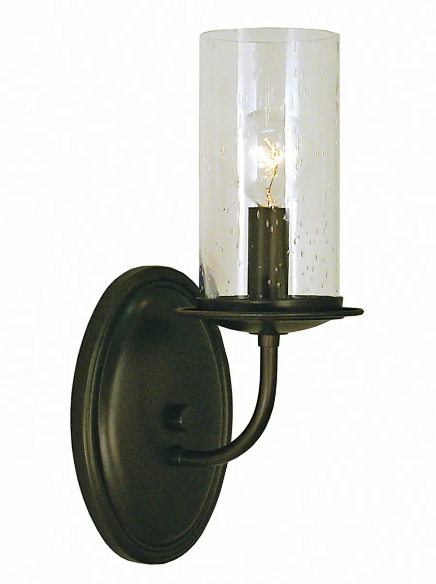 Compass 1-Light Wall Sconce in Mahogany Bronze