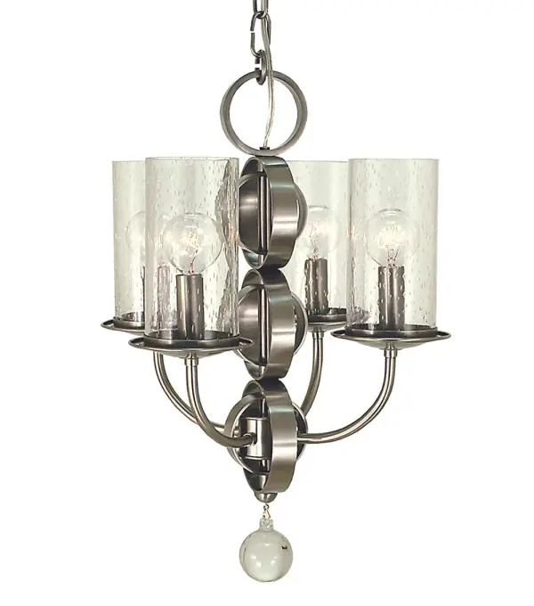 Compass 4-Light Brushed Nickel Dinette Chandelier
